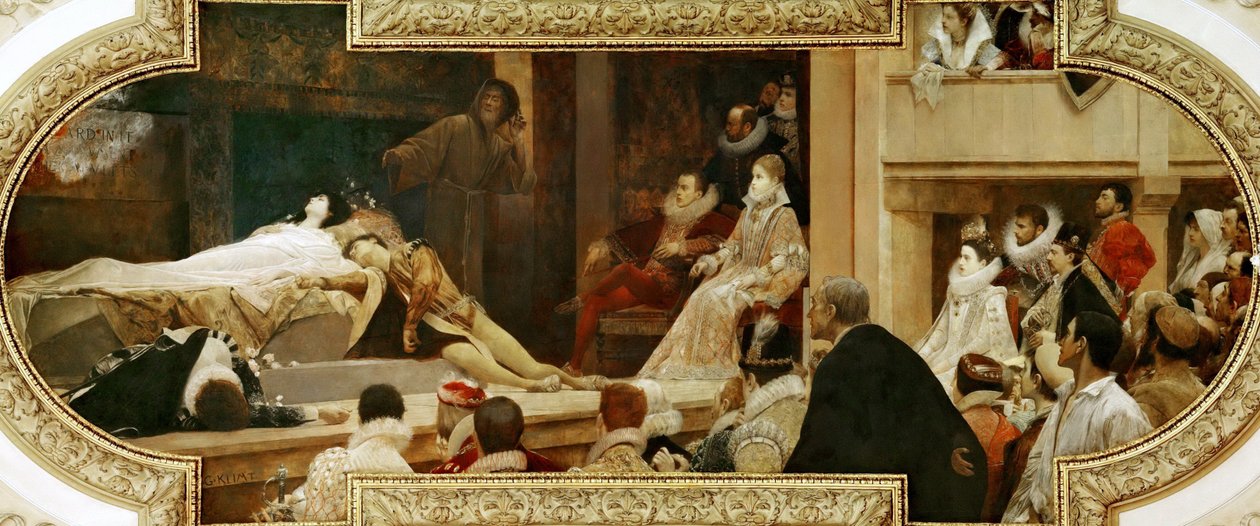 Globe Theatre of Shakespeare by Gustav Klimt