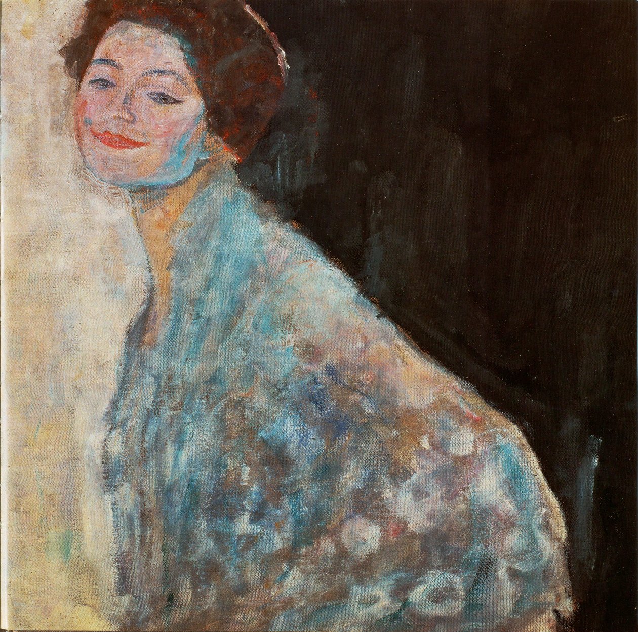 Portrait of a Lady in White by Gustav Klimt