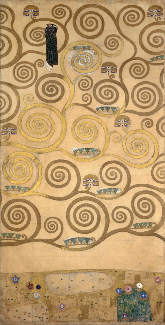 Sketches for the Frieze for the Palais Stoclet in Brussels, Belgium by Gustav Klimt