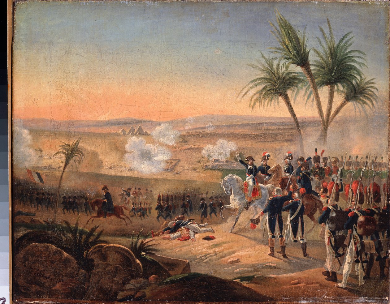 Scene of a Military Offensive by Gustav Schwarz