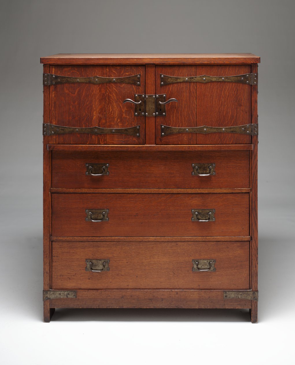 Linen chest by Gustav Stickley