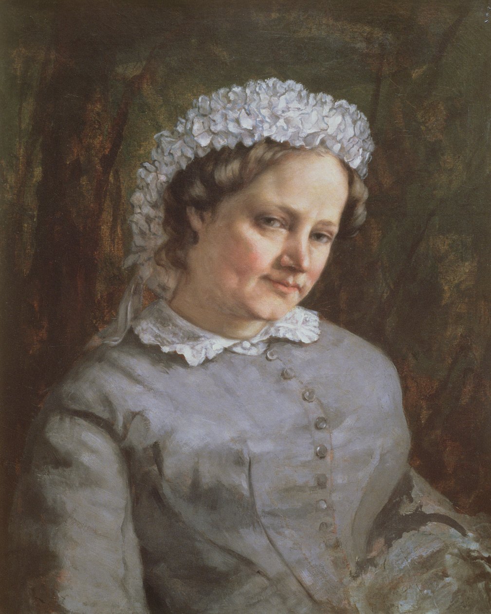 Portrait of Madame Prudhon by Gustave Courbet