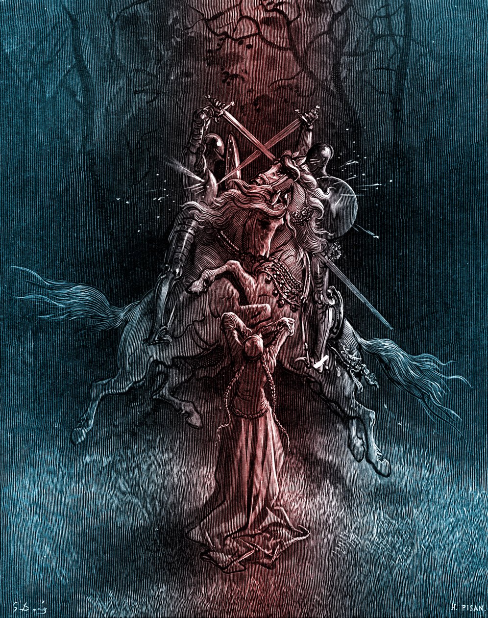 Orlando Furioso by Ludovico Ariosto by Gustave Dore