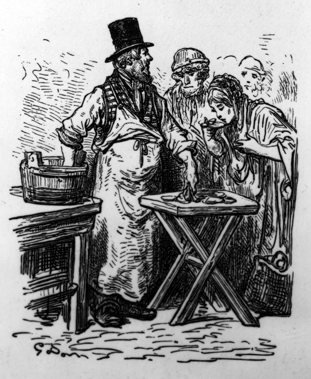 An Oyster Vendor, from 