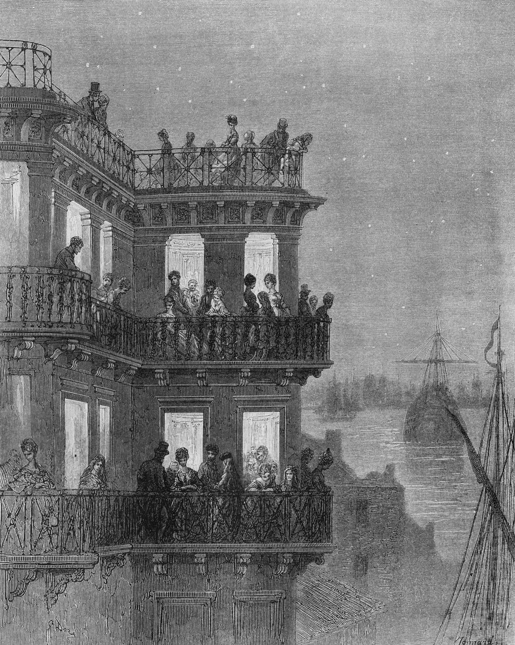 Greenwich in the Season, Illustration from 
