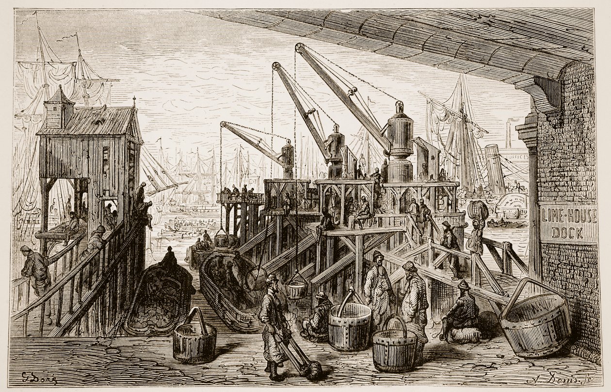 Limehouse Dock, from 