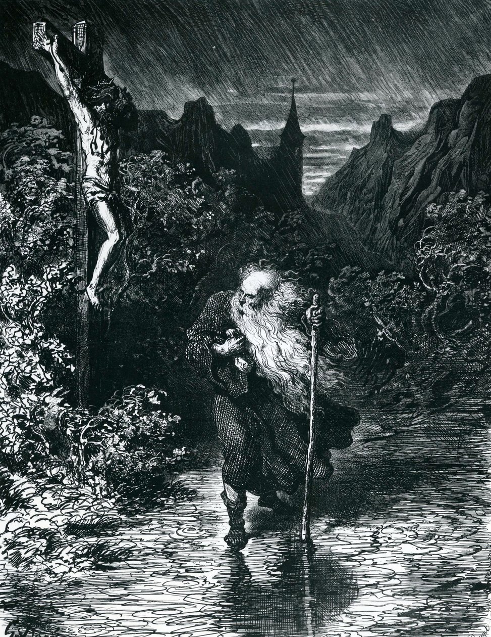 The Wandering Jew by Gustave Dore