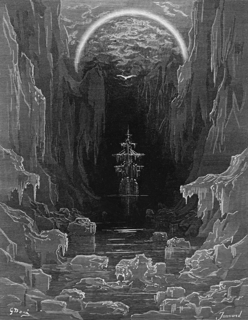 The Appearance of the Albatross to Lead the Marooned Ship Out of the Frozen Seas of Antarctica, Scene from 