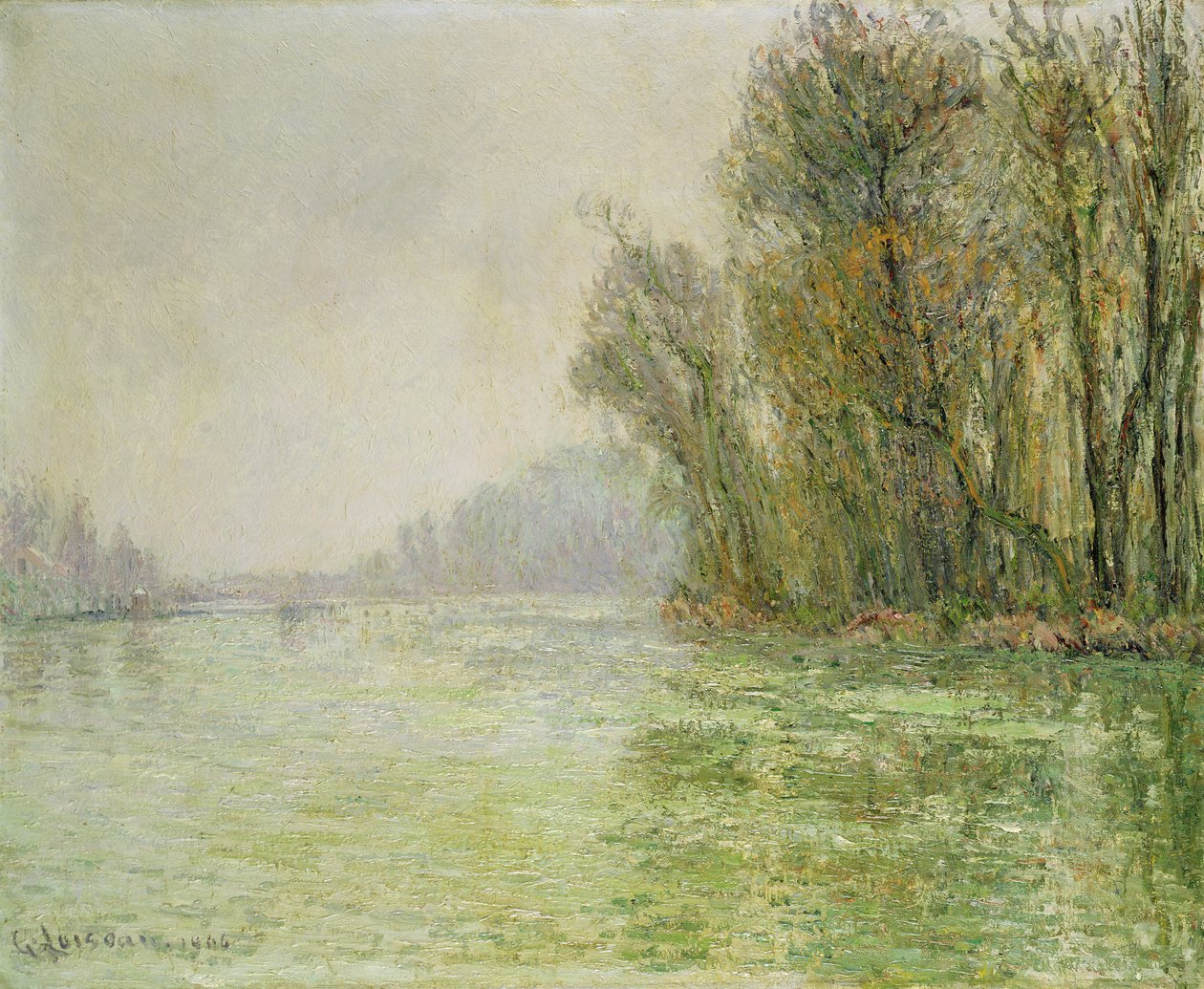 The Oise in Winter, 1906 by Gustave Loiseau