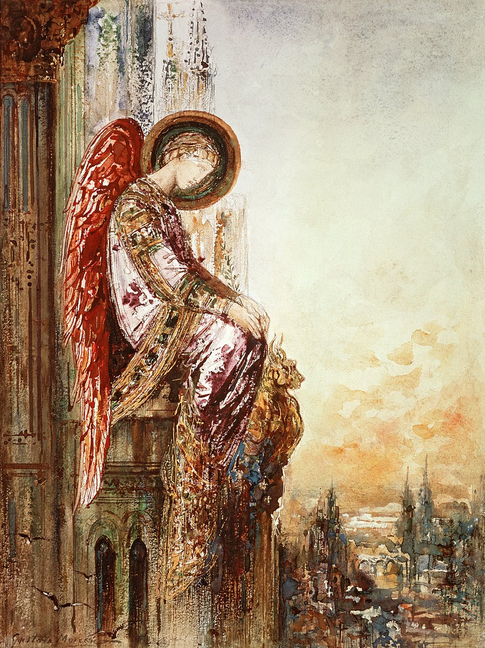 Angel Traveller by Gustave Moreau