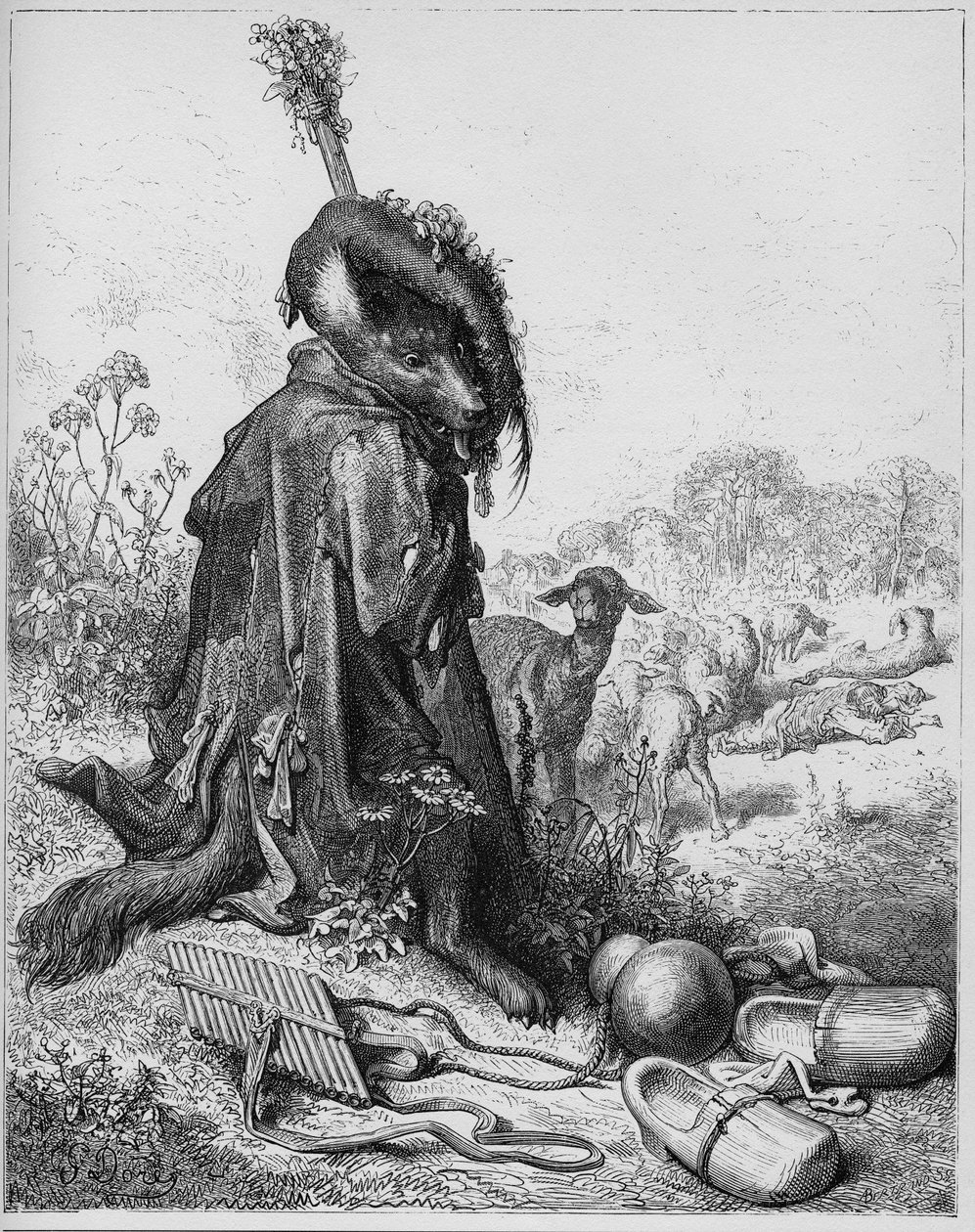 The Wolf Who Played Shepherd - From 
