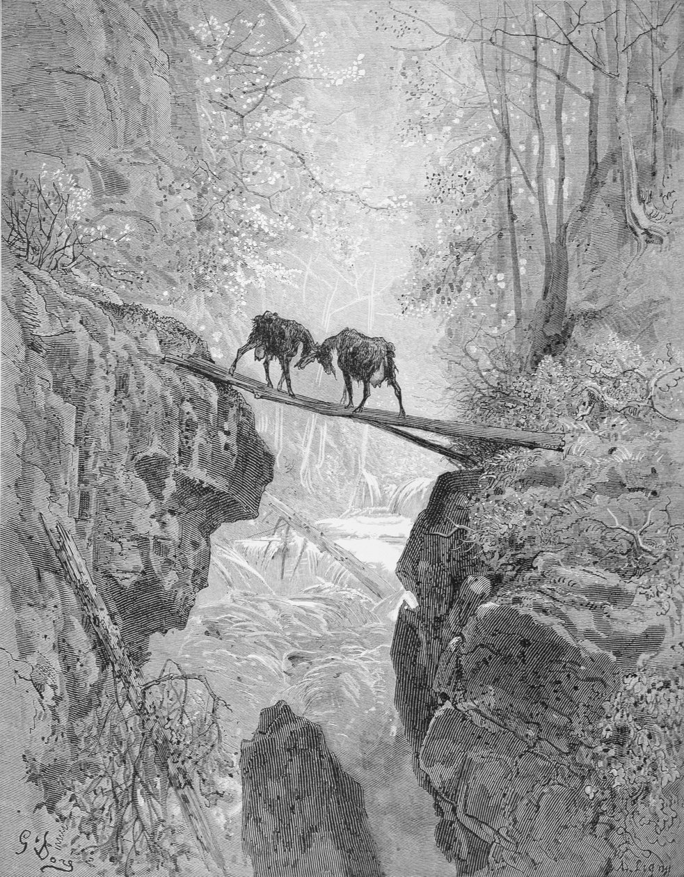 The Two Goats, from 