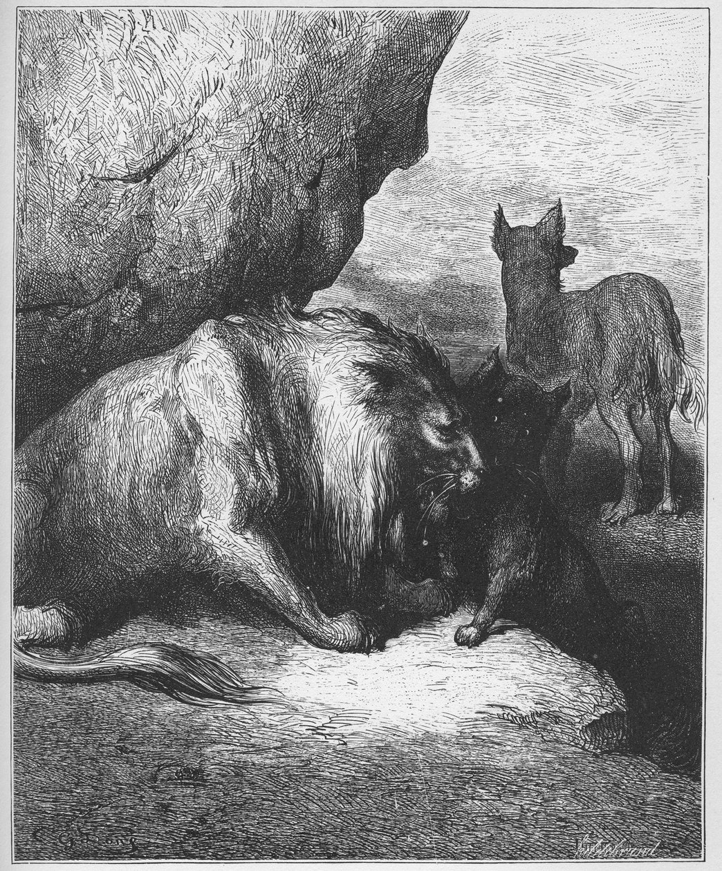 The Lion, the Wolf, and the Fox - from 