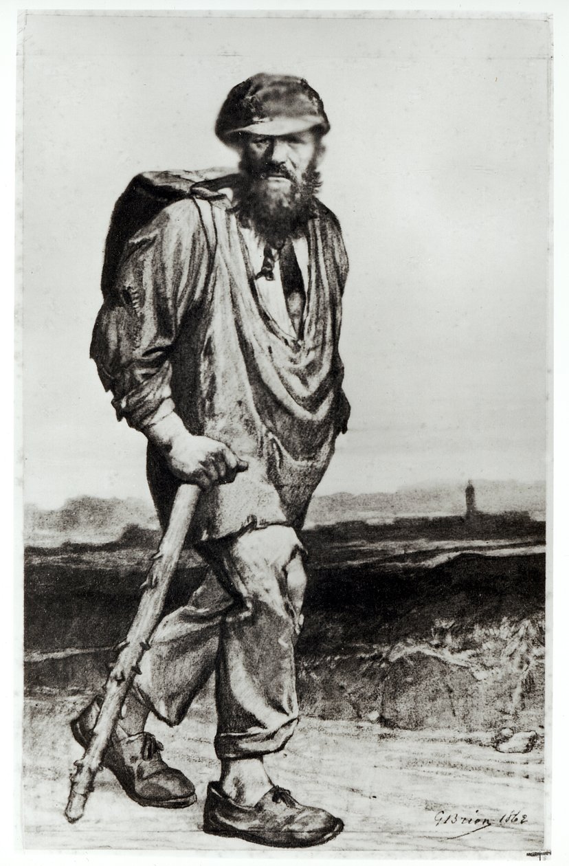 Jean Valjean, illustration from 