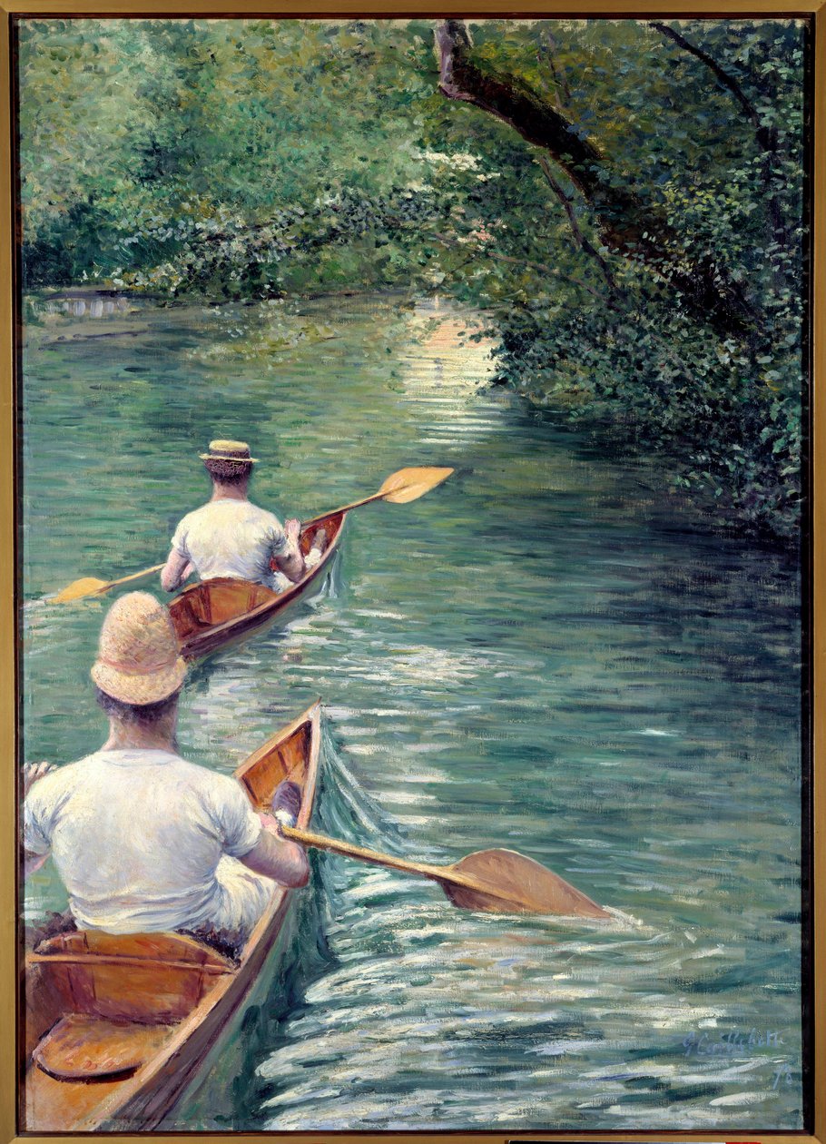The perissoires by Gustave Caillebotte
