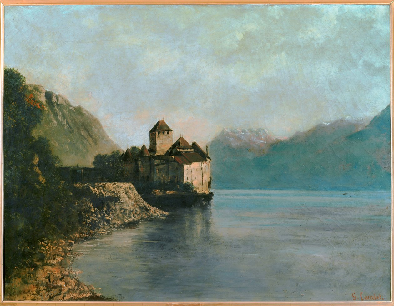 Chillon Castle by Gustave Courbet