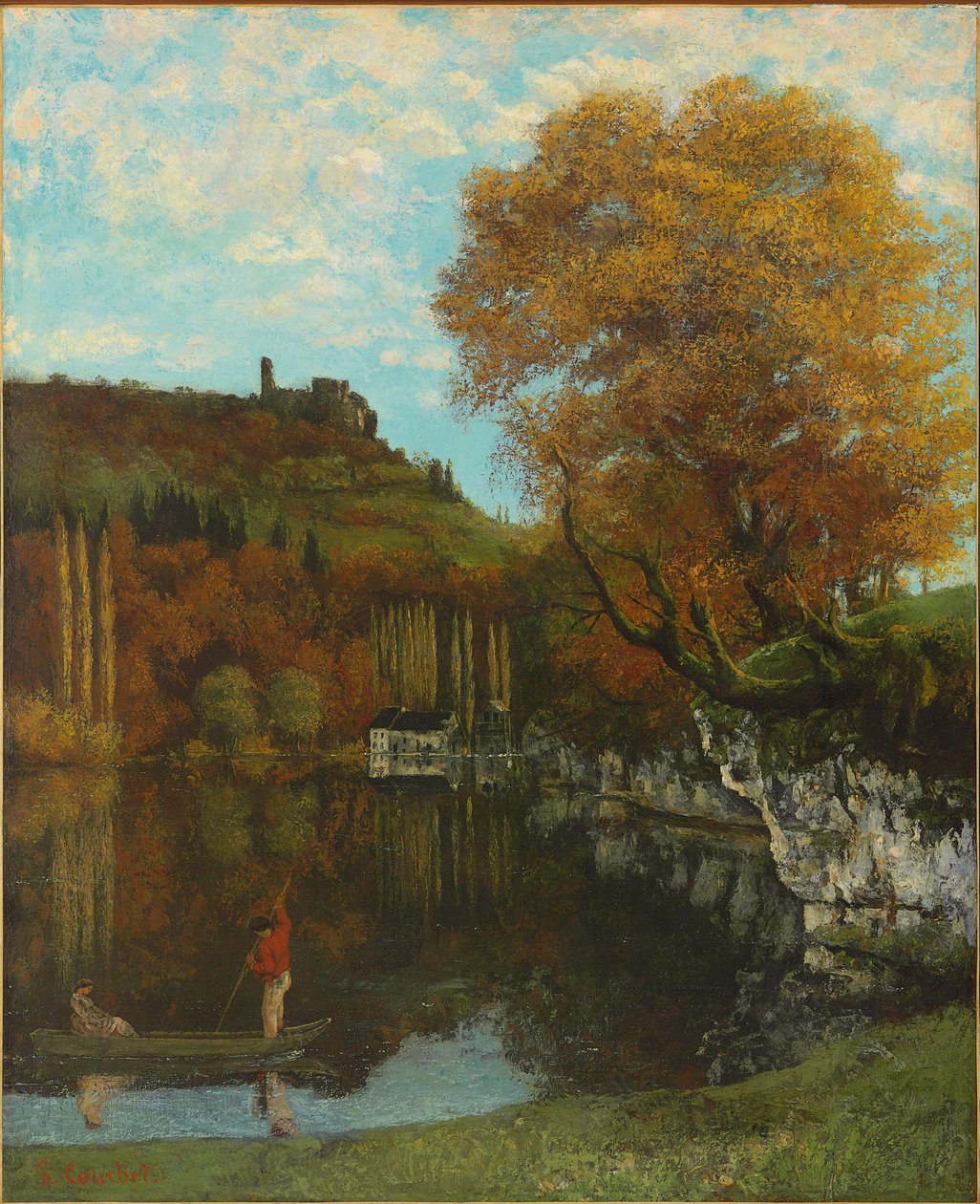 Le Miroir de Scey-en-Varais by Gustave Courbet
