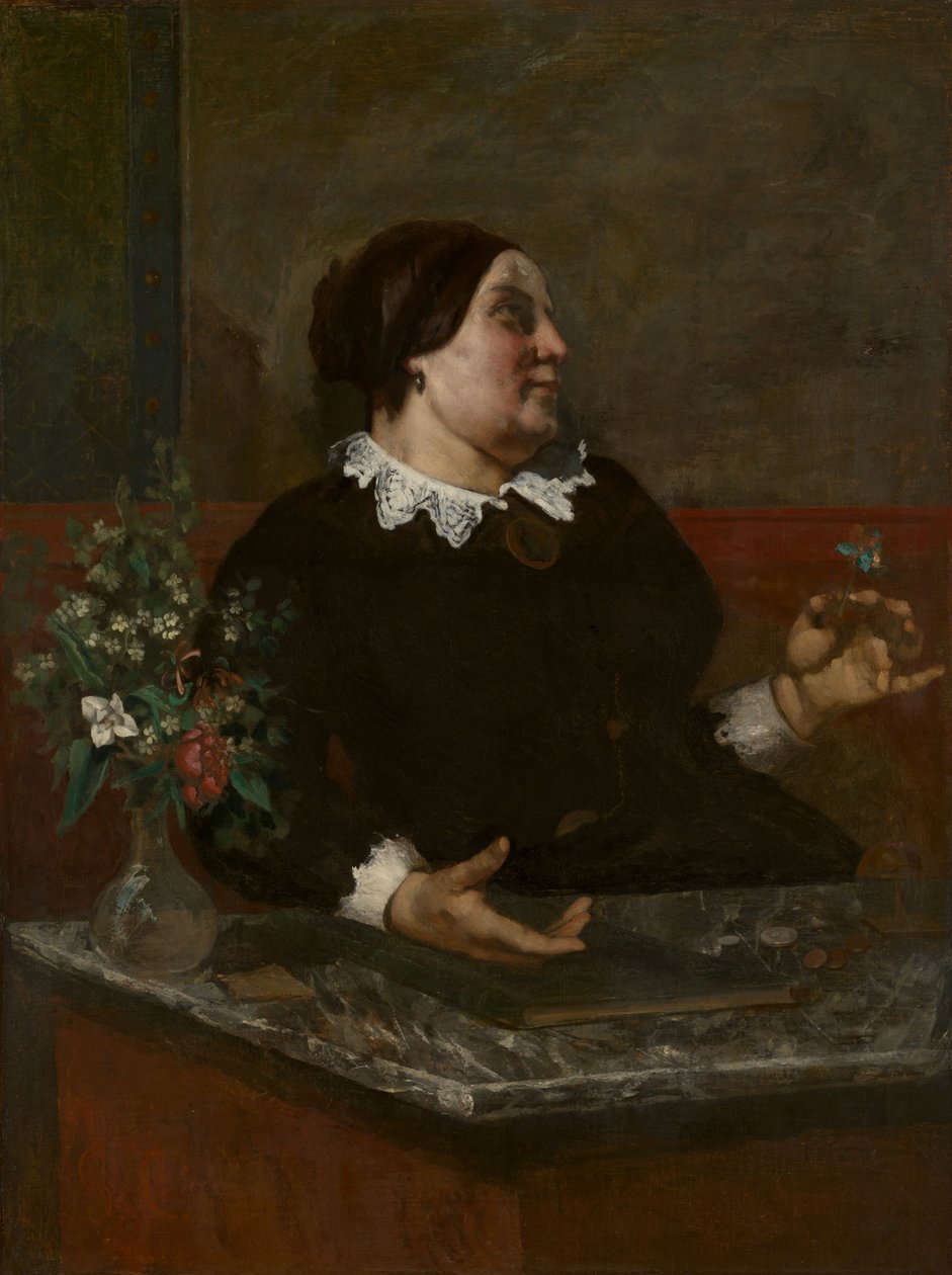 Mother Grégoire by Gustave Courbet