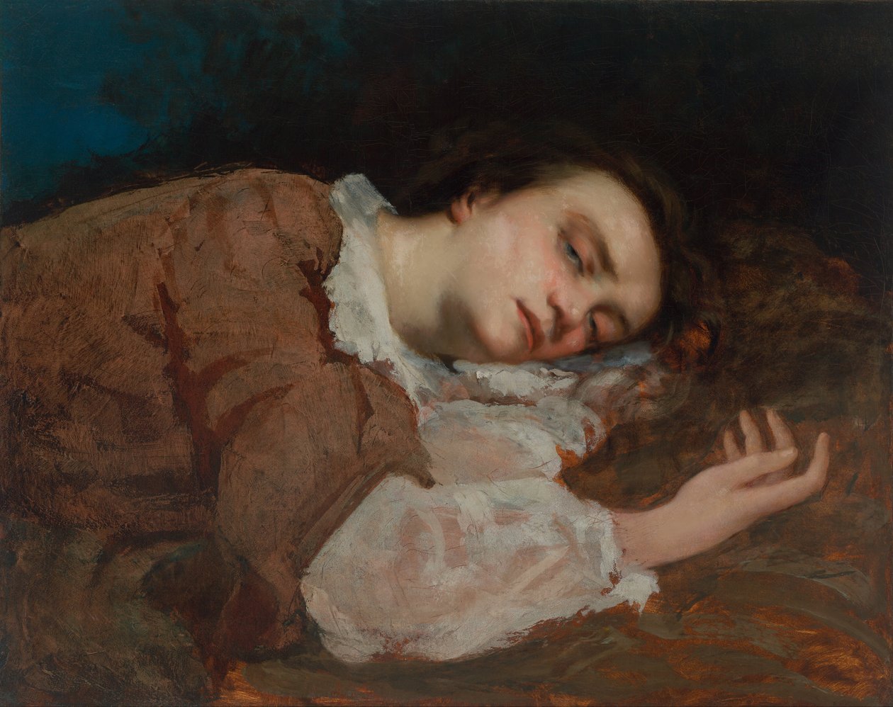 Study for Les Demoiselles des Bords de la Seine Été by Gustave Courbet