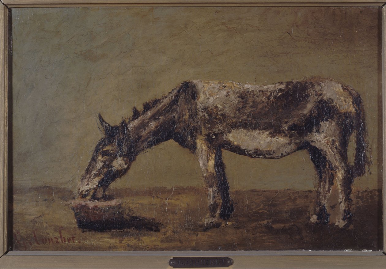 The Donkey, between 1862 and 1863 by Gustave Courbet