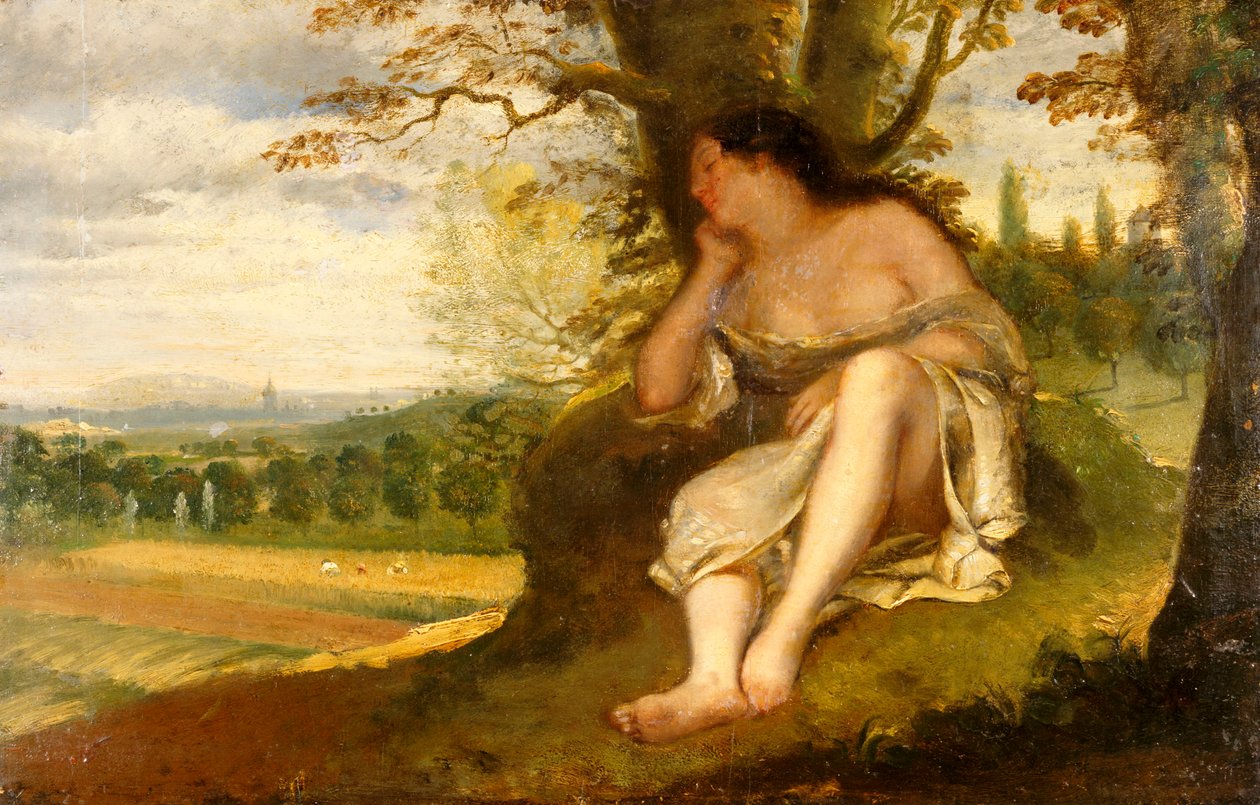 The Nap by Gustave Courbet