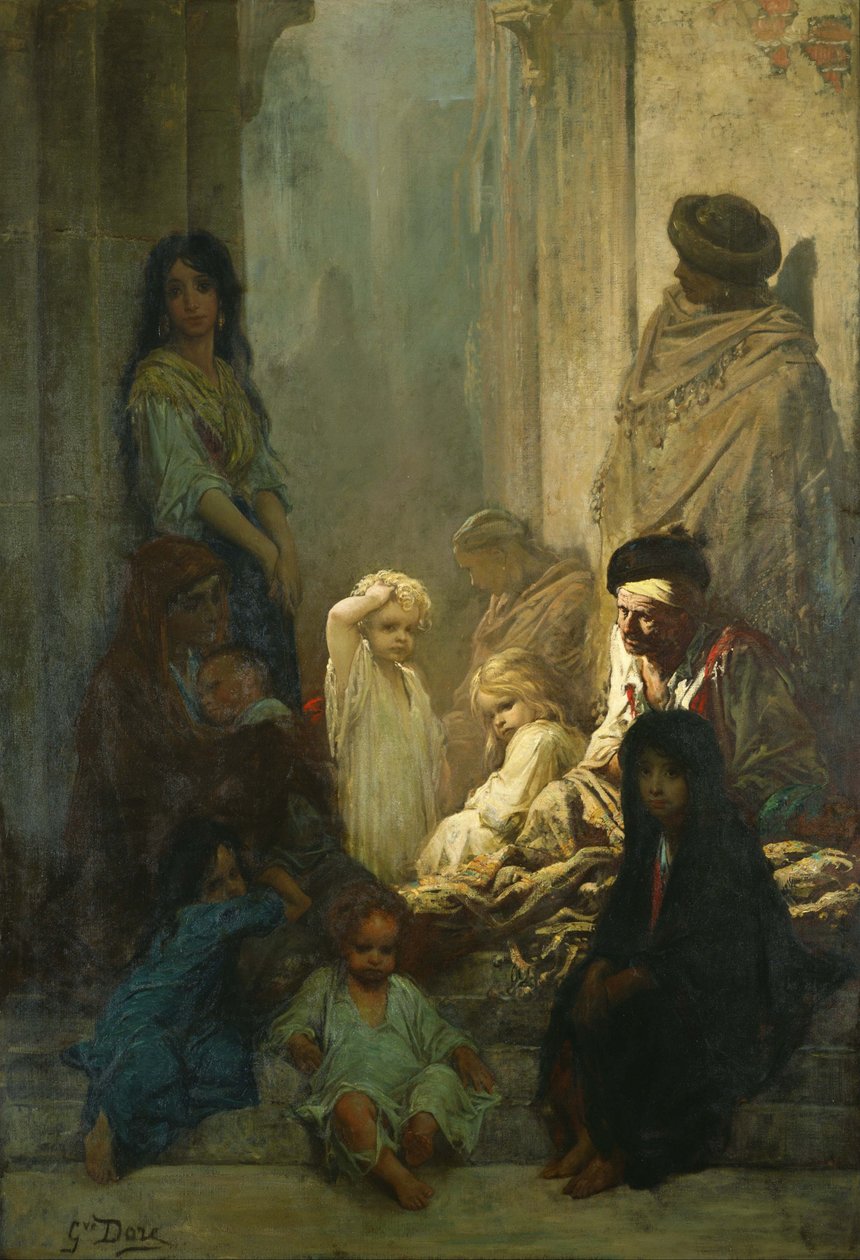 La Siesta, Memories of Spain by Gustave Dore