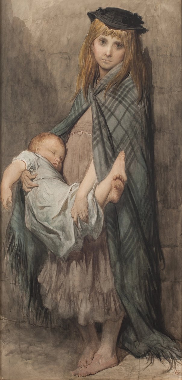 Poor Children of London by Gustave Dore