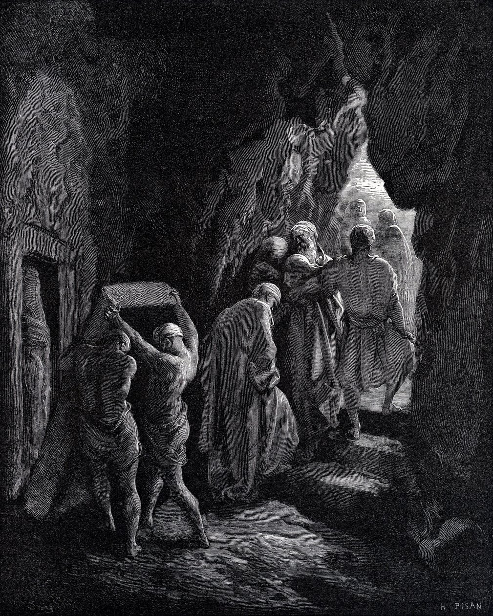 Burial of Sarah by Gustave Dore