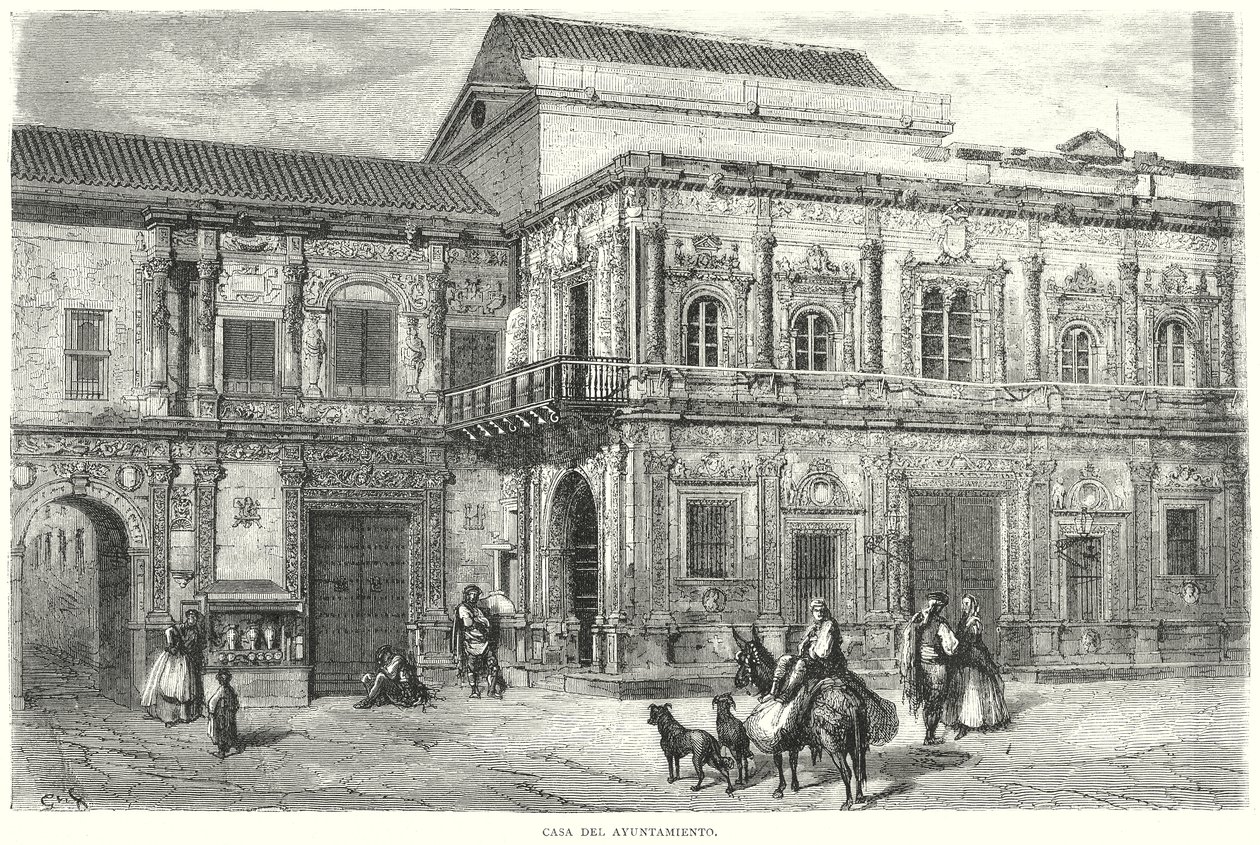 Town Hall House by Gustave Dore