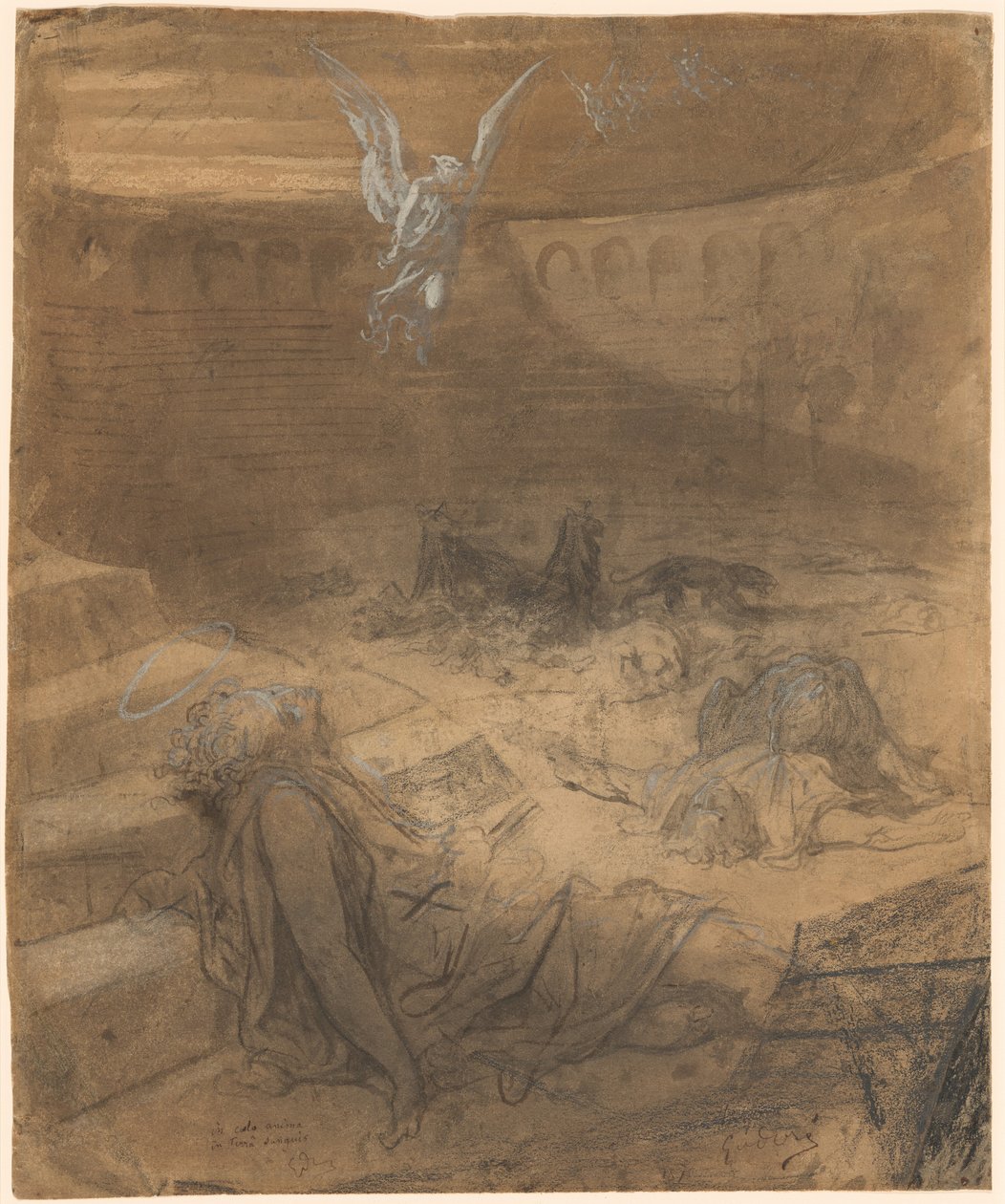 Christian Martyrs by Gustave Dore