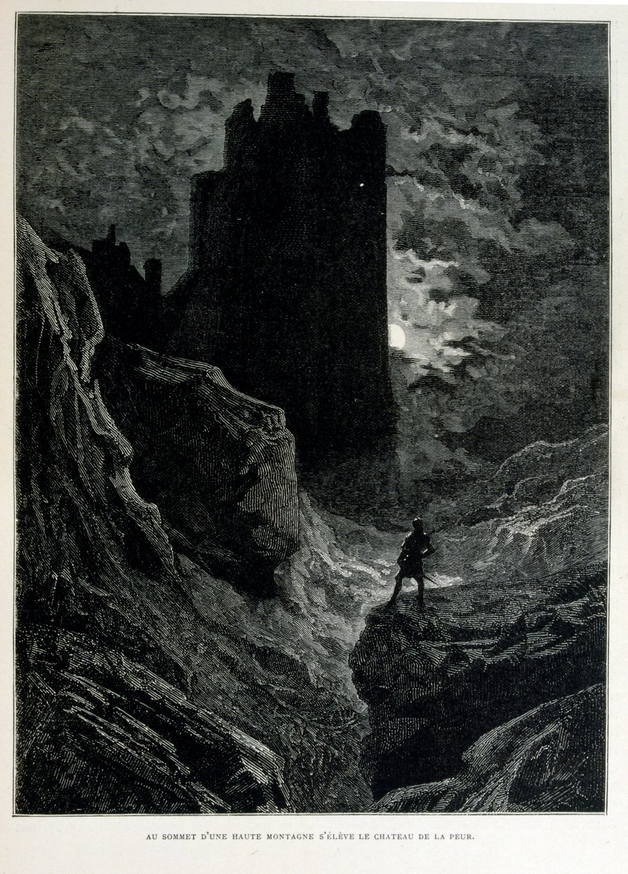 Croque-Mitaine; 1863 Illustration by Gustave Dore by Gustave Dore