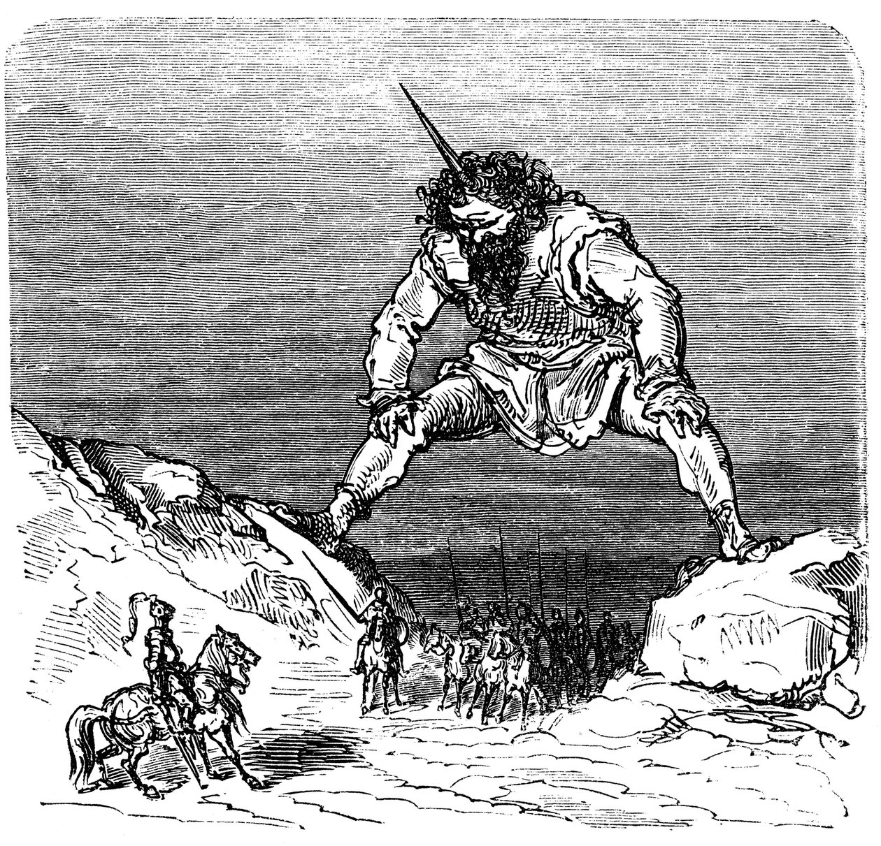 Illustration by Gustave Dore for Ernest Lepine