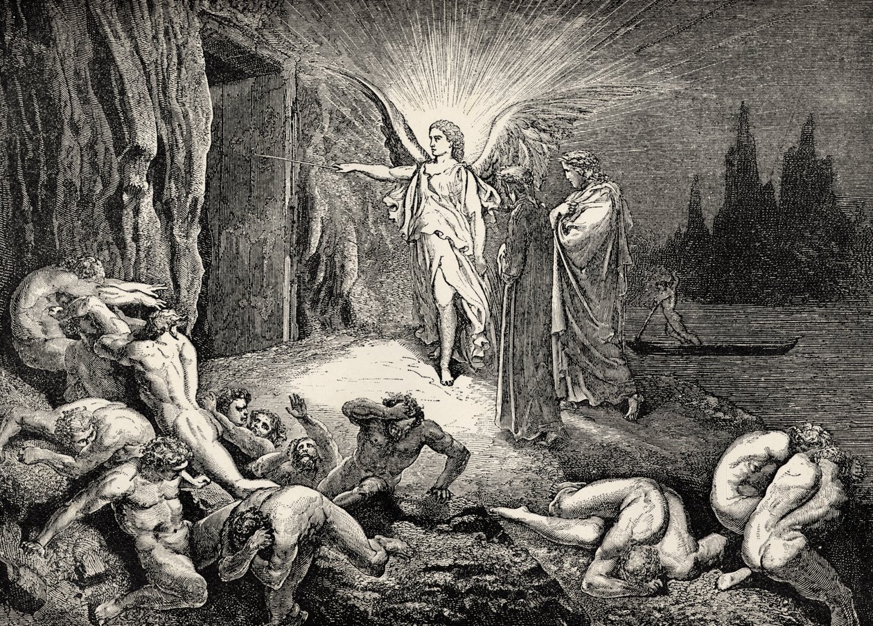 Illustration for The Divine Comedy - Hell by Dante by Gustave Dore