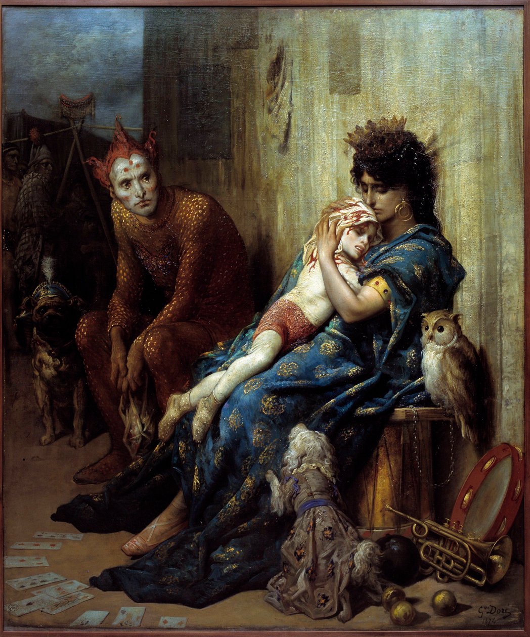 Les Saltimbanks by Gustave Dore