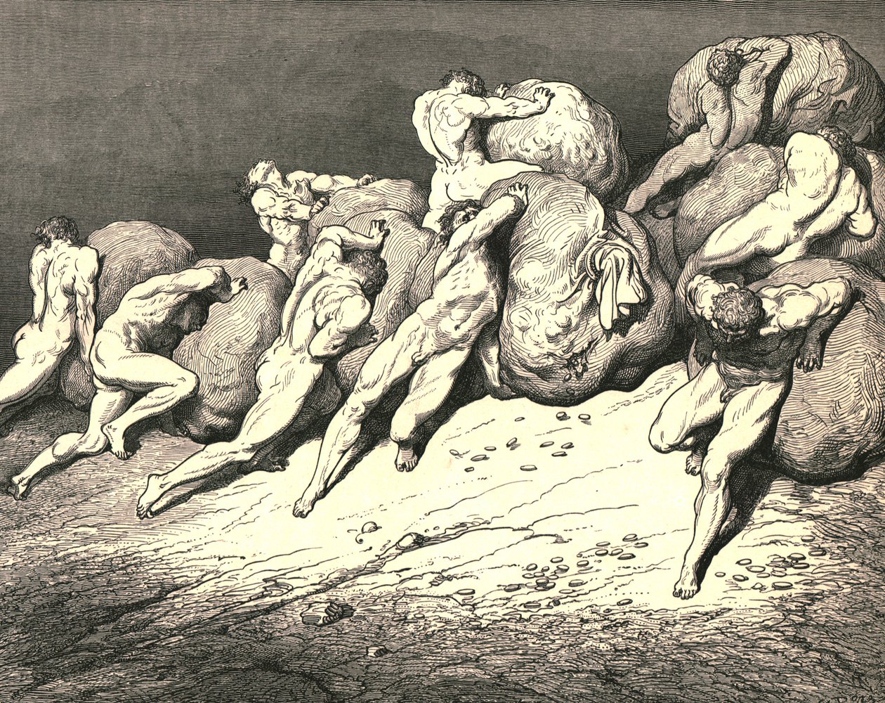 Not all the gold, that is beneath the moon or ever hath been, c1890 by Gustave Dore