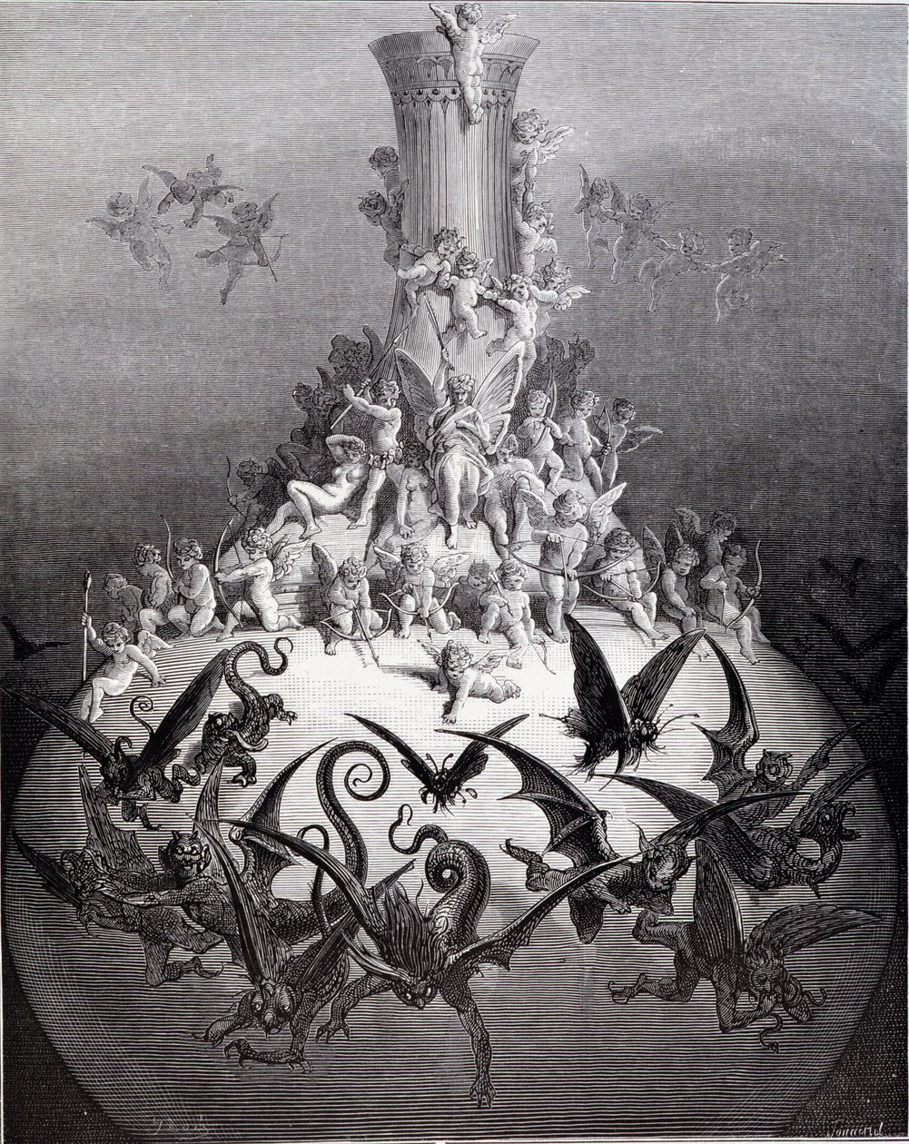 Pantagruel - by Rabelais, illustrated by Gustave Doré by Gustave Dore