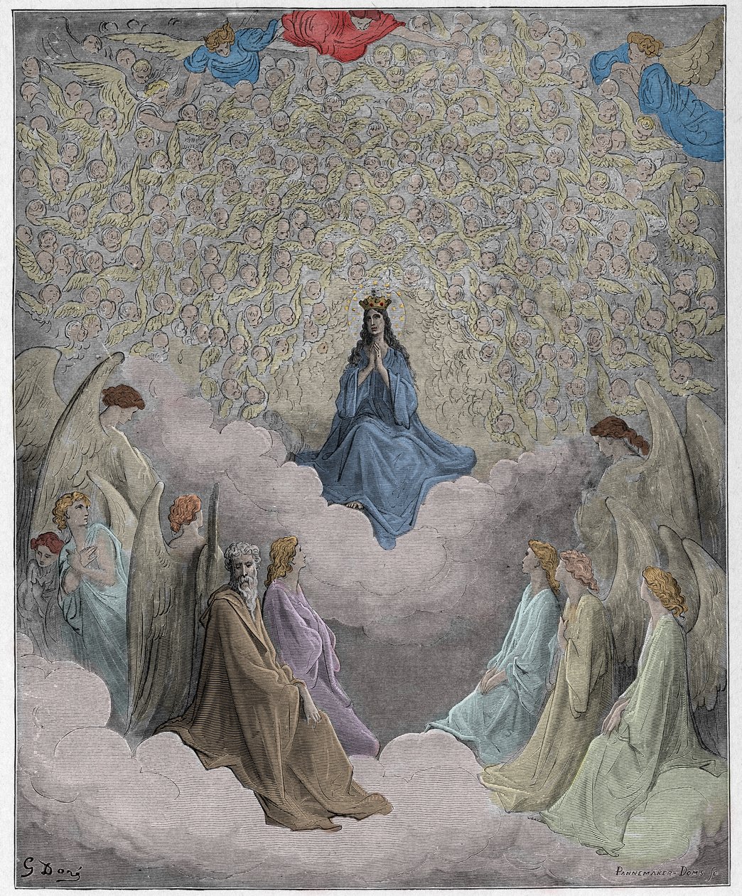 Paradiso, Canto 31: The Queen of Heaven by Gustave Dore