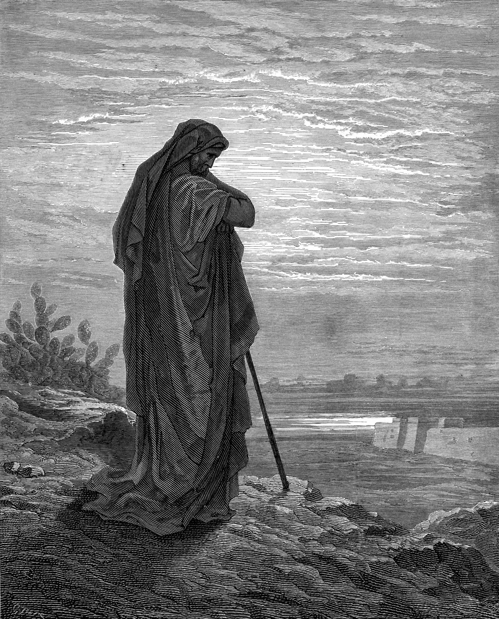Prophet Amos, engraving by Gustave Doré - Bible by Gustave Dore