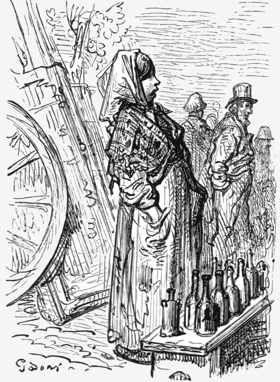 Refreshments by the Way by Gustave Dore