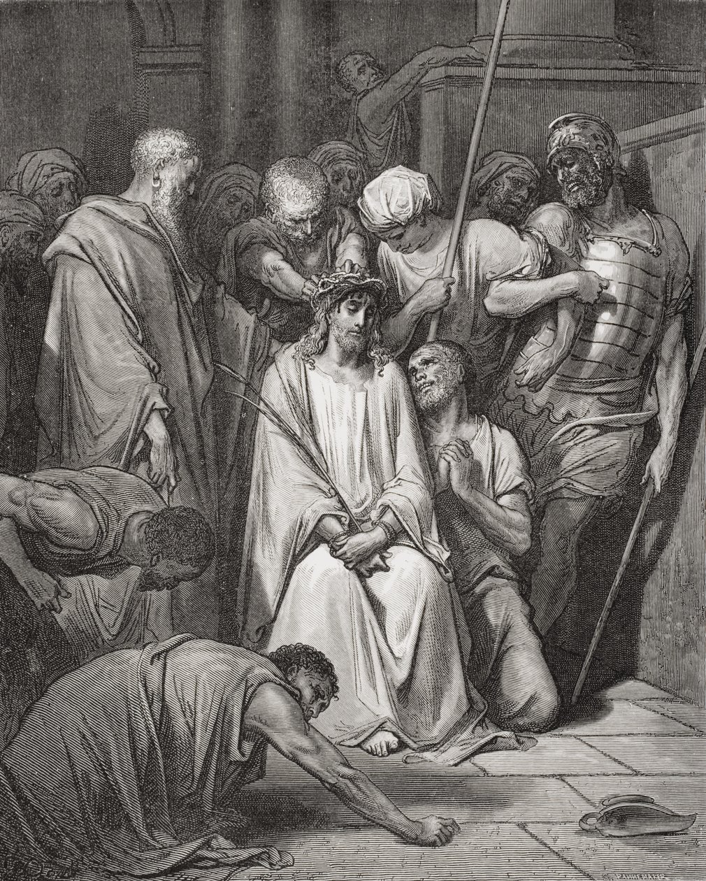 The Crown of Thorns, illustration from Dore