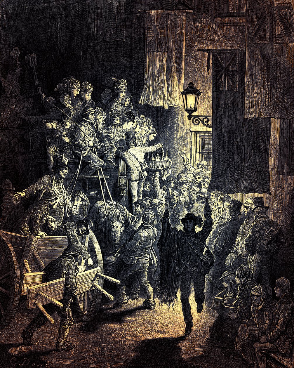 The Derby - Returning Home by Gustave Dore