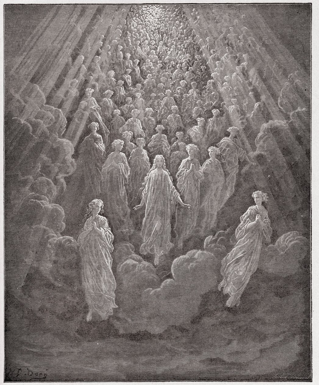 The Divine Comedy Paradiso Canto 5: The host of myriad glowing souls