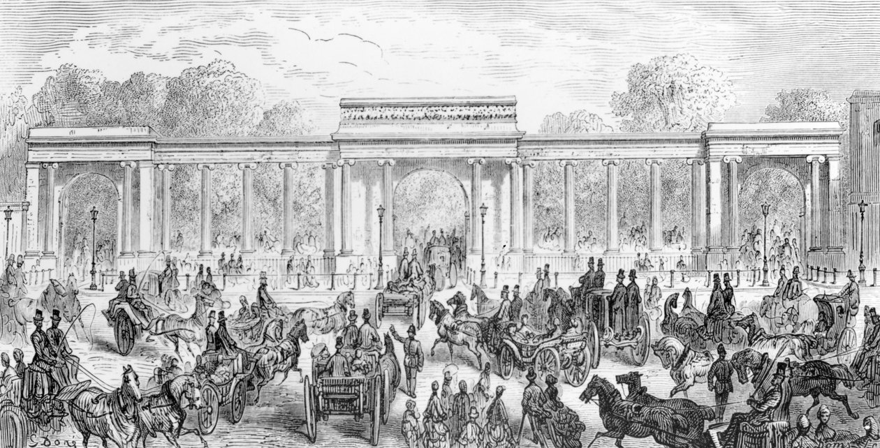 The Entrance to Hyde Park, from 