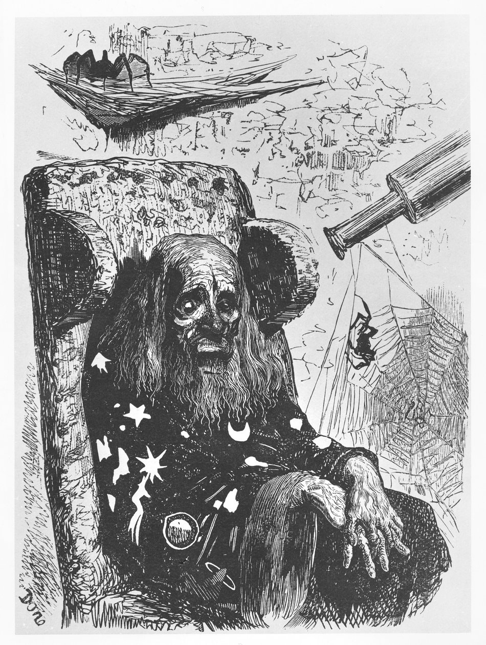 The Astrologer Herr Trippa, Illustration from 