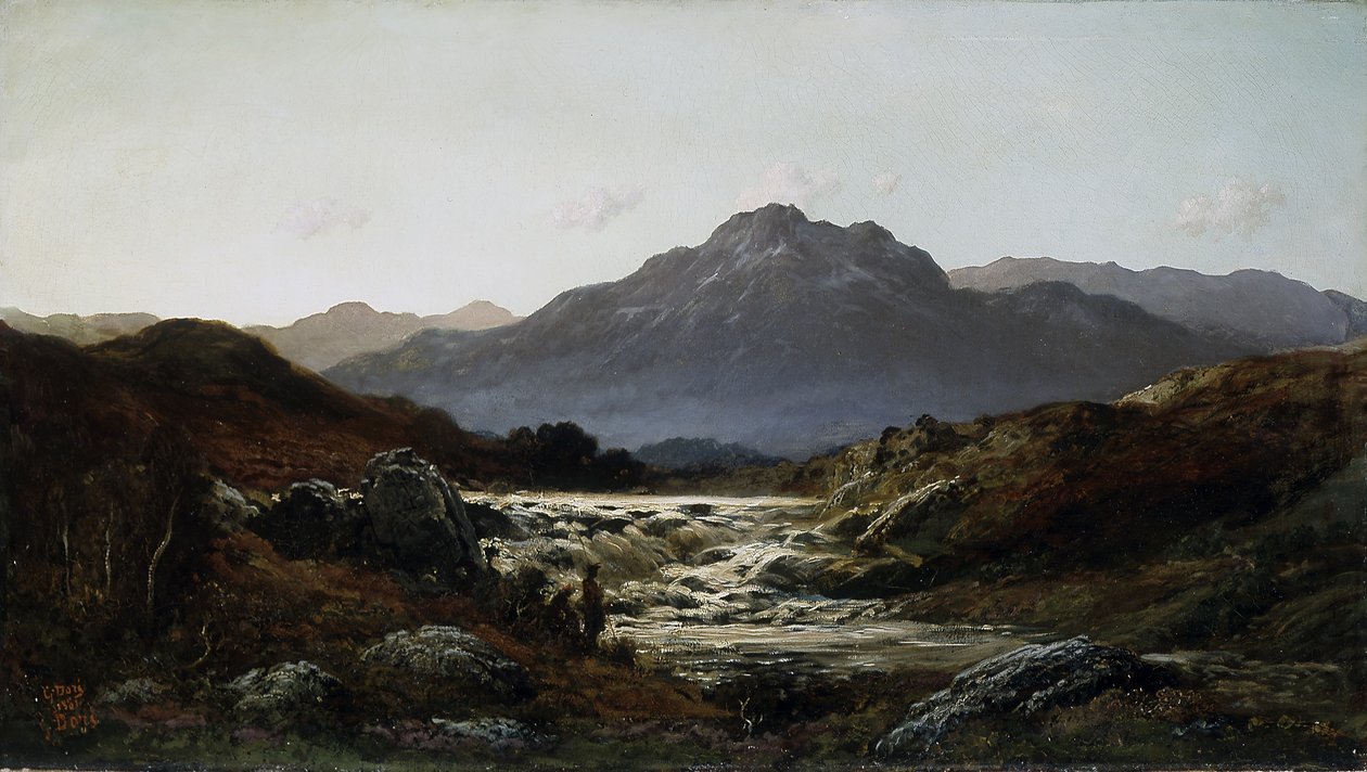 Torrent In The Highlands by Gustave Dore