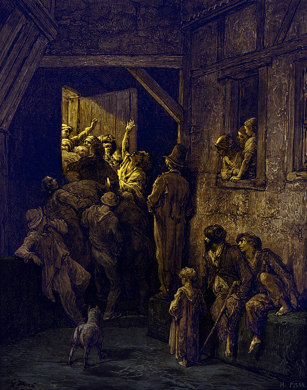 Turn him out, Ratcliff by Gustave Dore