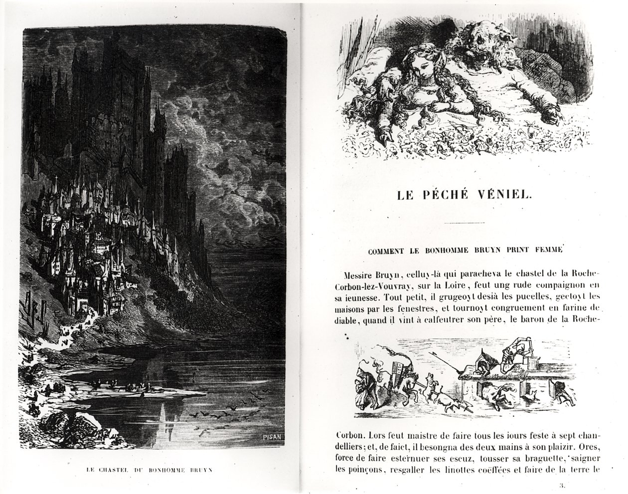 Two illustrated pages from 