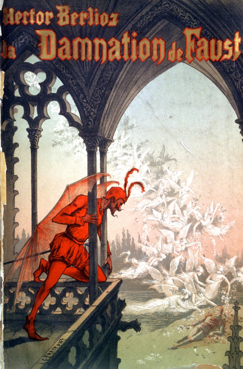 The Damnation of Faust by Gustave Fraipont