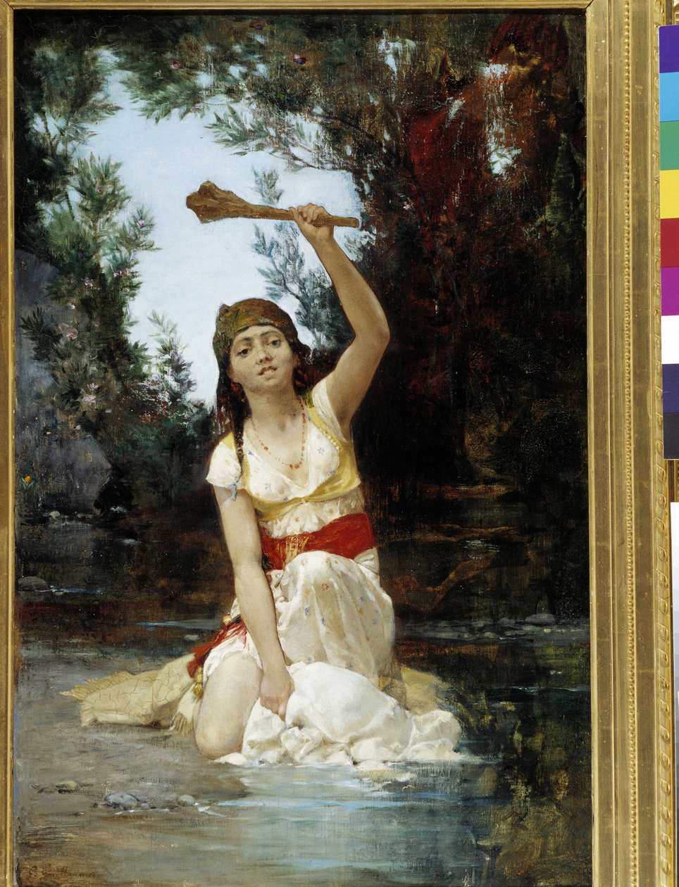 Young Oriental Lavender by Gustave Guillaumet