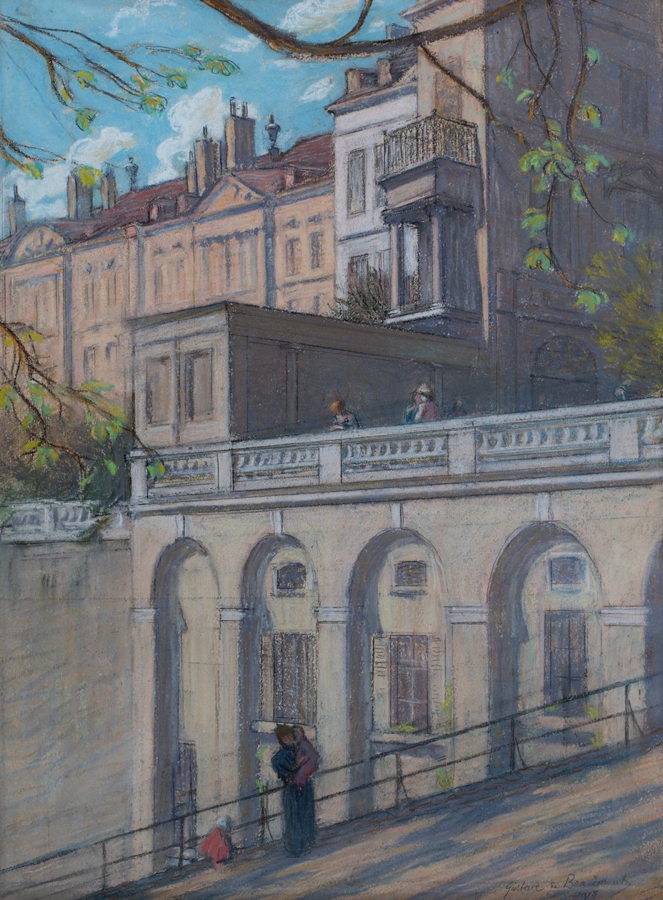 La Treille in Geneva by Gustave Henri de Beaumont